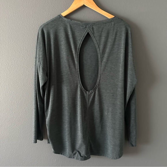 MPG Teal Blue Long Sleeve Top - Picture 3 of 4